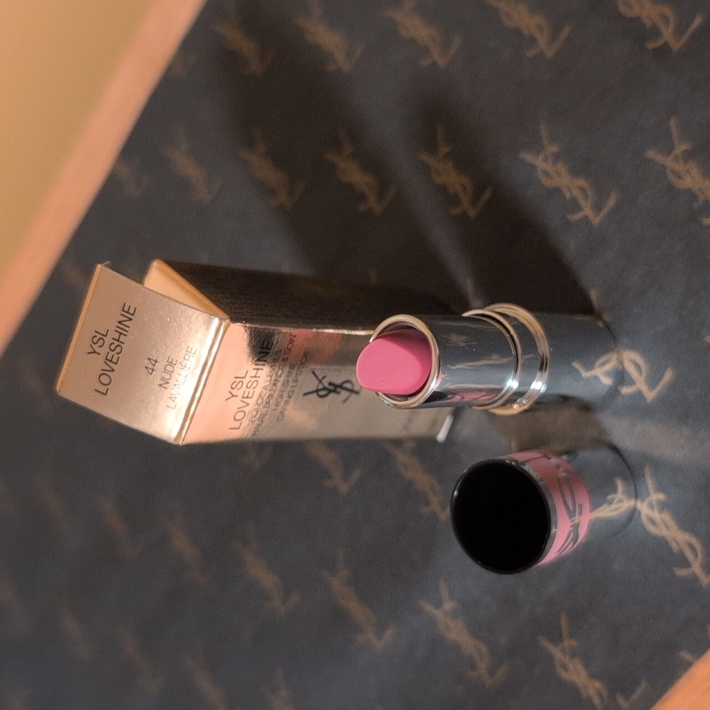 NIB Yves Saint Laurent Touche Éclat Blur Primer & Loveshine Lipstick Duo - Picture 2 of 3